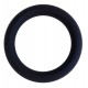 Cockring silicone Thick Ring Noir