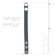 Cockring Cock Strap 15mm Noir 