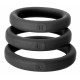 Lot de 3 cockrings Xact-Fit S-M 