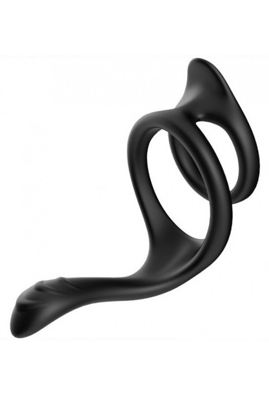 Cockring Double Stim Silicone 