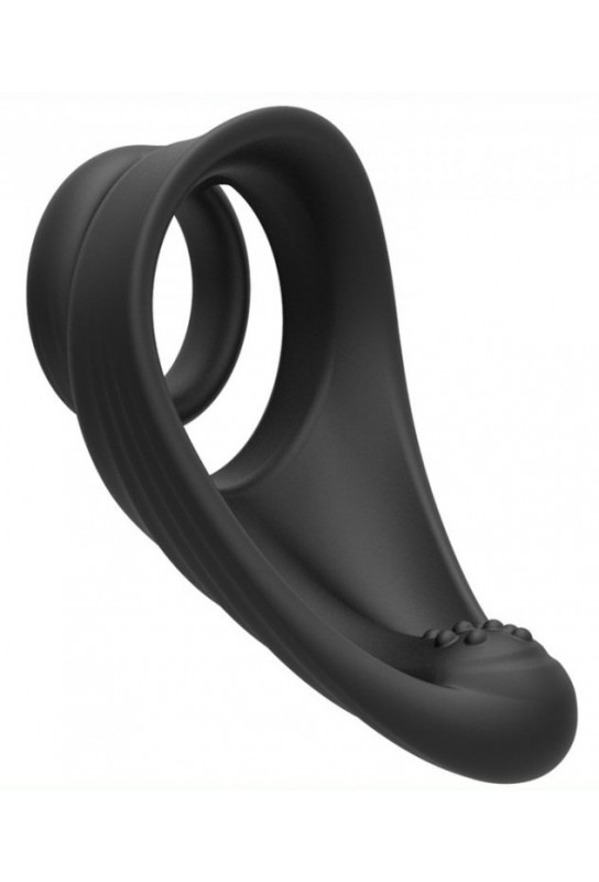Double Cockring Dual On Silicone 