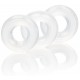 Lot de 3 cockrings souples Stacker 20mm