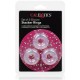 Lot de 3 cockrings souples Stacker 20mm 