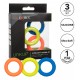Lot de 3 cockrings Link Up Climax 38mm 