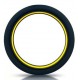 Cockring silicone Beast Ring 36mm Noir-Jaune 