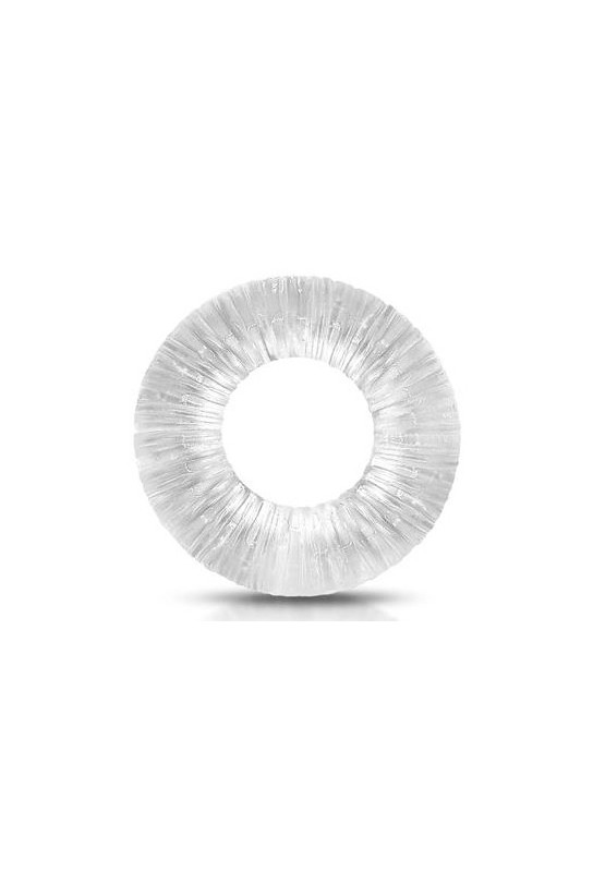 Cockring souple Striped Transparent 