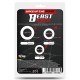Lot de 3 cockrings souples Beast Rings Transparents 