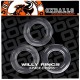 Lot de 3 cockrings Willy Rings Transparents 