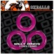 Lot de 3 cockrings Willy Rings Rose 