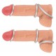 Lot de 3 cockrings Silicone Thin Ring Gris 
