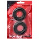 Lot de 2 cockrings Stiffy Bulge Noirs 