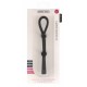 Cockring en silicone Double Ring Booster 20cm 