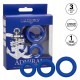 Lot de 3 cockrings Universal Ring Admiral 