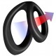 Double Cockring Uplift 40mm Noir 