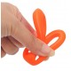 Double Cockring Uplift 40mm Orange 