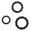 Lot de 3 Cockrings Tortick Noirs