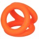 Ballstretcher en silicone Alpha Tri-Ring 38 mm Orange 