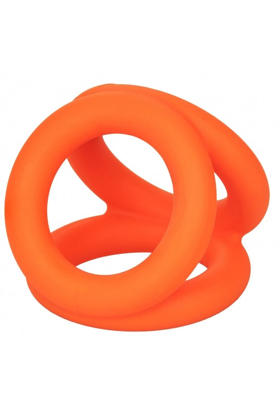 Ballstretcher en silicone Alpha Tri-Ring 38 mm Orange 