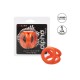 Ballstretcher en silicone Alpha Tri-Ring 38 mm Orange 