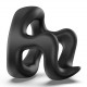 Double anneau H Shape 28mm 