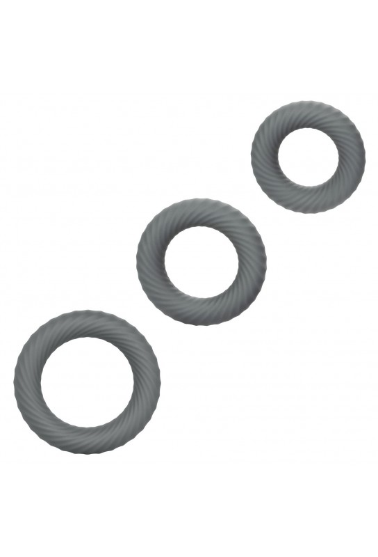 Lot de 3 Cockrings Link Up Gris 