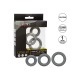 Lot de 3 Cockrings Link Up Gris 