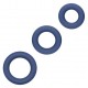 Lot de 3 Cockrings Link Up Bleus 