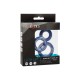 Lot de 3 Cockrings Link Up Bleus 