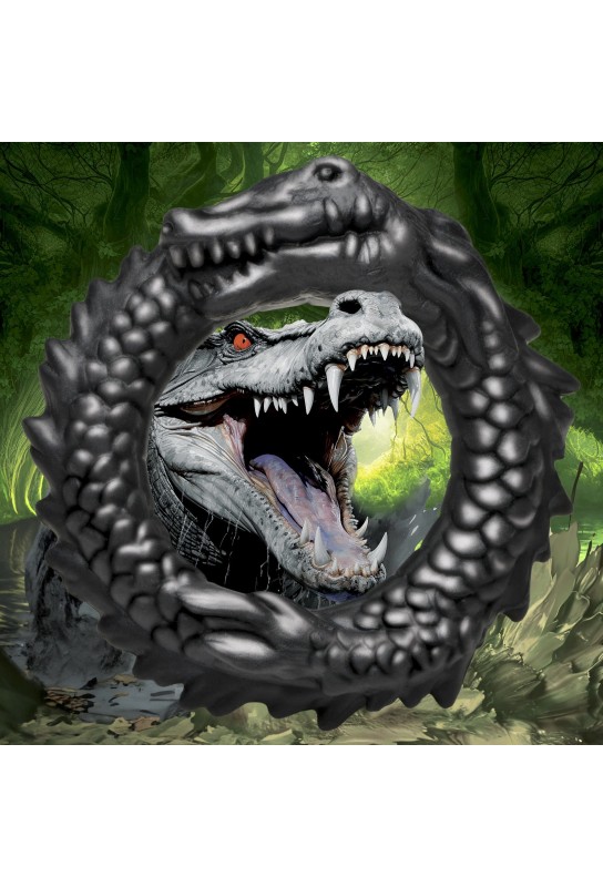 Cockring Black Caiman Noir 