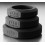 Lot de 3 Cockrings Tom Of Finland Noirs