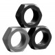 Lot de 3 Cockrings Souples Cock Nuts 