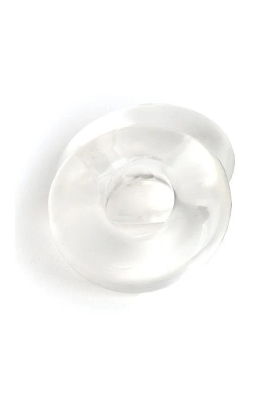 Lot de 2 Cockrings souples Stacker 20 mm Transparents 