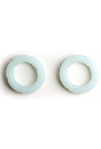 Lot de 2 Cockrings Ready Rings 28 mm Phosphorescents 