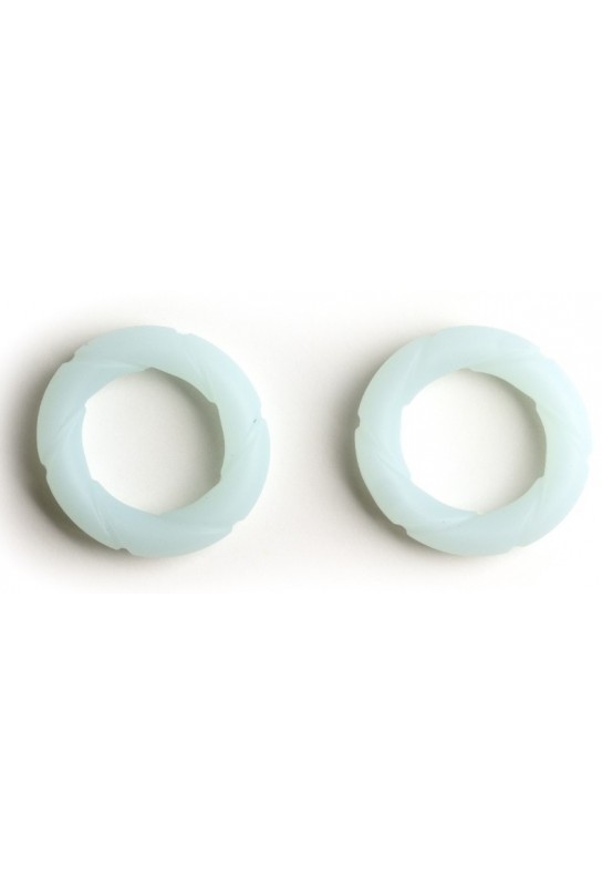 Lot de 2 Cockrings Ready Rings 28 mm Phosphorescents 