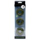 Lot de 3 Cockrings Chubby 20mm Kaki 