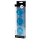 Lot de 3 Cockrings Chubby 20 mm Bleus 