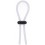 Cockring Lasso Double Blanc