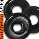 Lot de 3 Cokrings Ringer Max 20 mm Noirs 