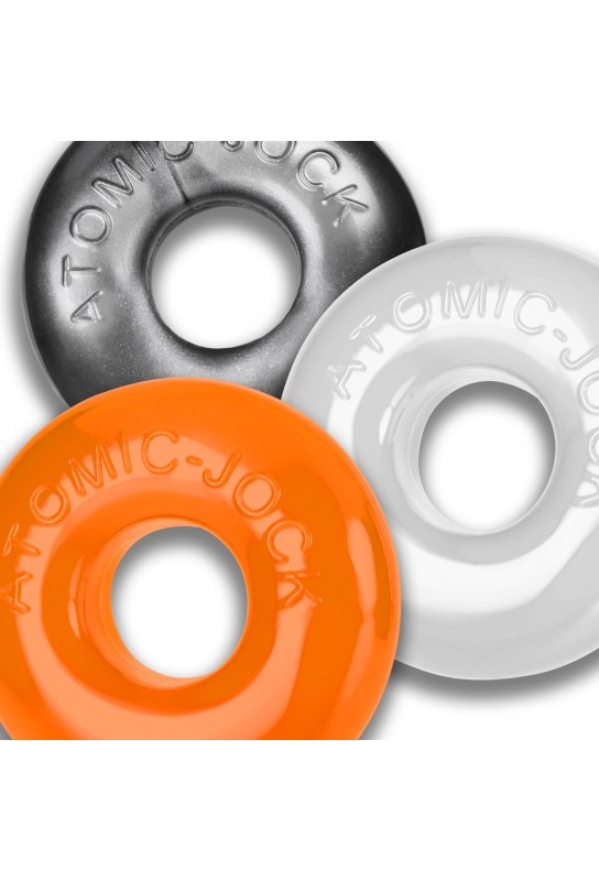 Lot de 3 Cockrings Ringer Max 20 mm Hazard 