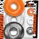 Lot de 3 Cockrings Ringer Max 20 mm Hazard 