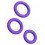 Lot de 3 Cockrings Remix Trio Violet