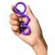 Lot de 3 Cockrings Remix Trio Violet 