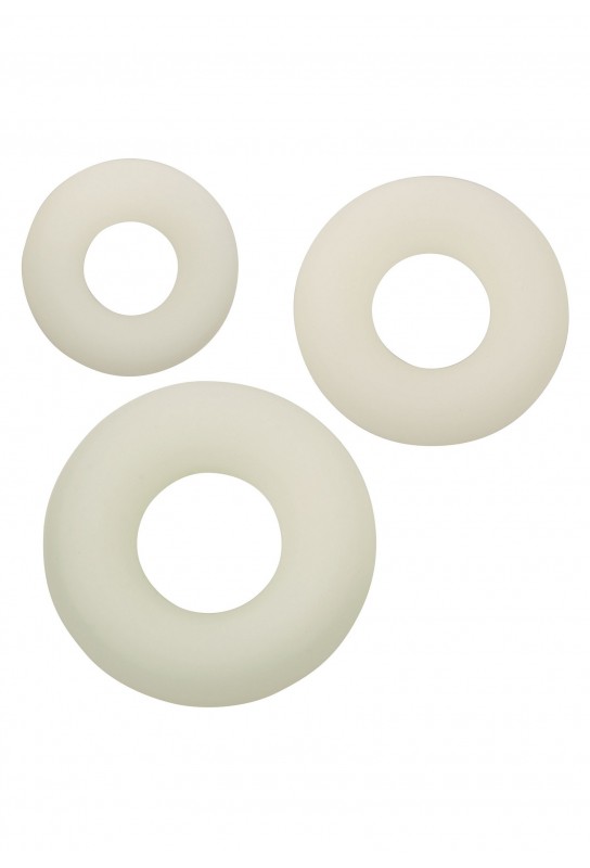 Pack de 3 Cockrings Phosphorescents ALPHA RING 