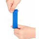 Cockring Deep Rib Grip 35 mm Bleu 
