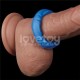 Cockring Ridge Bump Stretcher 25 mm Bleu 