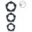 Lot de 3 Cockrings BeadCock Levelz