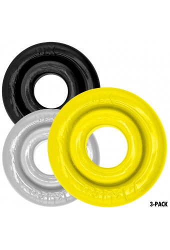 Lot de 3 Cockrings Rimringz Colorés 