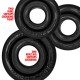 Lot de 3 Cockrings Rimringz Noirs 