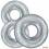 Lot de 3 Cockrings Rimringz Transparents