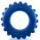 Cockring Plushy 26 mm Bleu